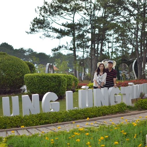 Beautiful Flower Park in Da Lat