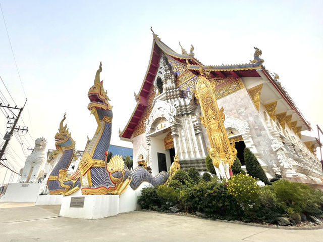 “วัดขัวแคร่” วัดสวยสไตล์ล้านนา จ.เชียงราย