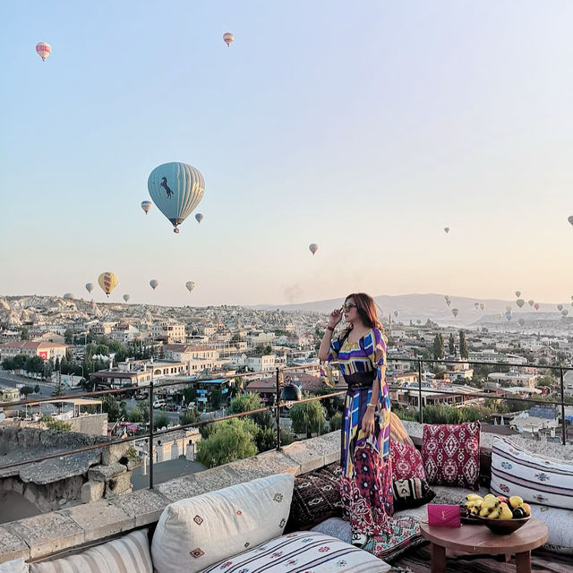 📍 Cappadocia Turkey 🇹🇷 Beautiful sunrise 