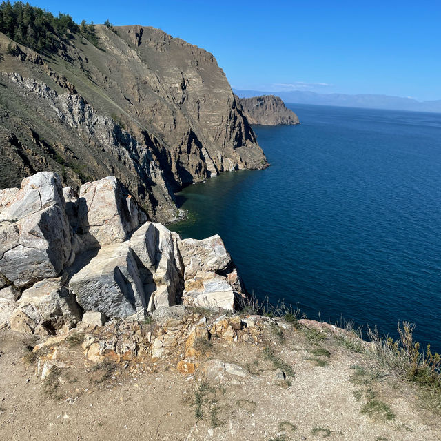 Olkhon Island surrounding lake bailal