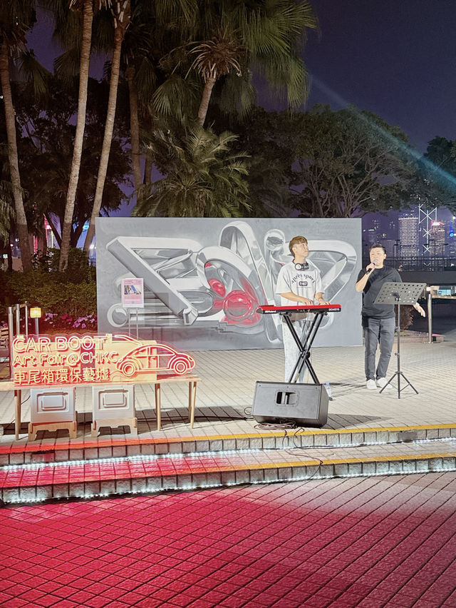 放假好去處🎨 「中港城車尾箱環保藝墟」🥳📸