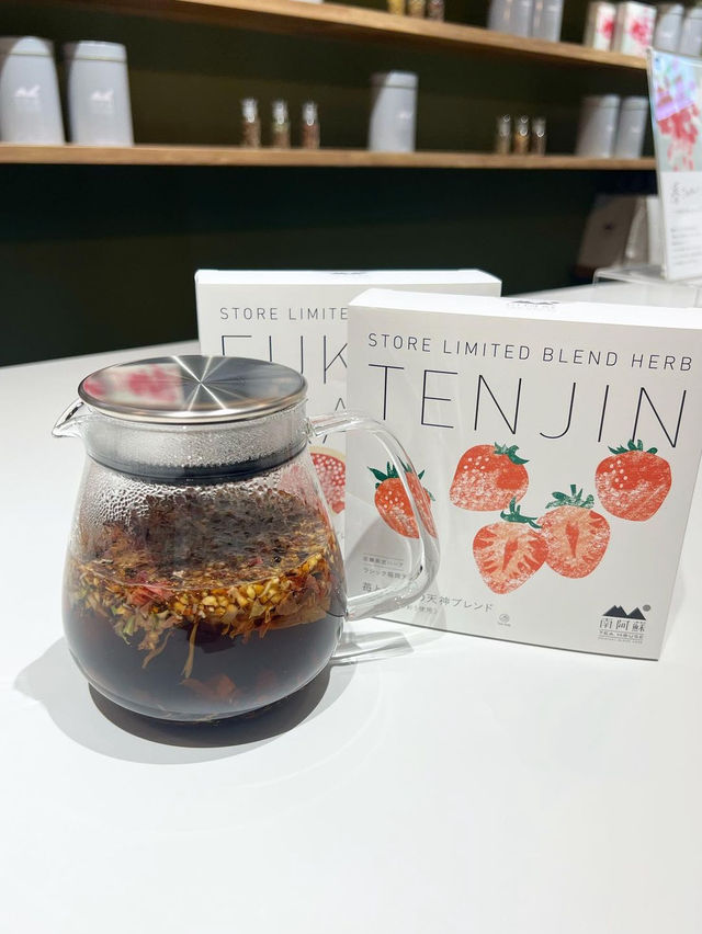【福岡カフェ】九州各地のハーブやフルーツを使ったお茶が楽しめる