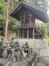 【倉敷】ミニ石像の大黒様と戎様