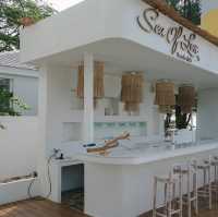Sea Of Love Pattaya คาเฟ่สไตล์ซานโตรินี 