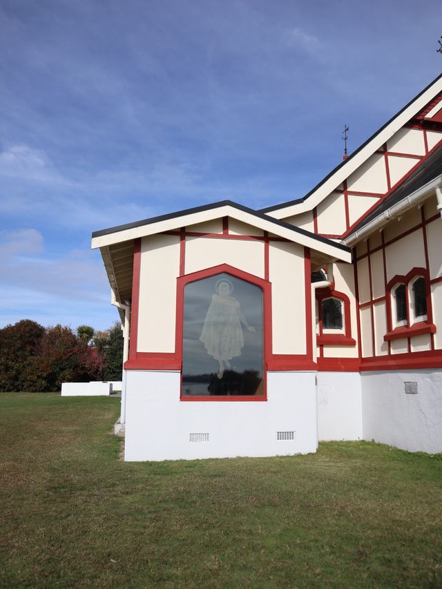 【New Zealand】ロトルアの美しい教会 St.Faiths anglican church