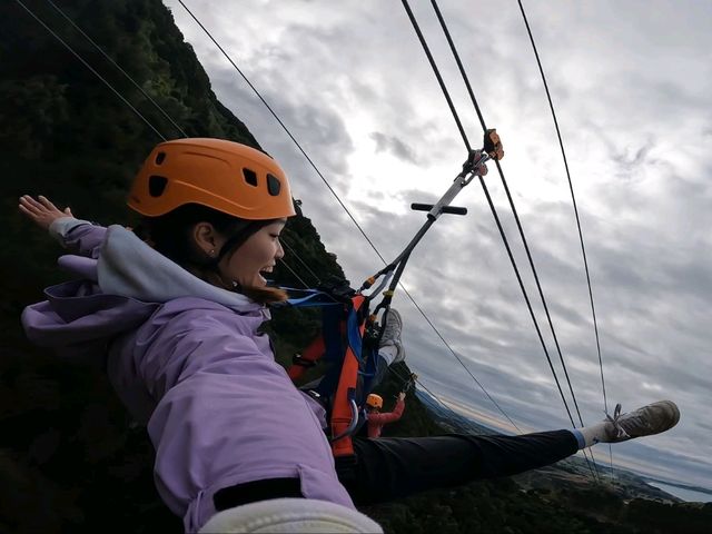 【紐西蘭南島】凱庫拉滑索體驗