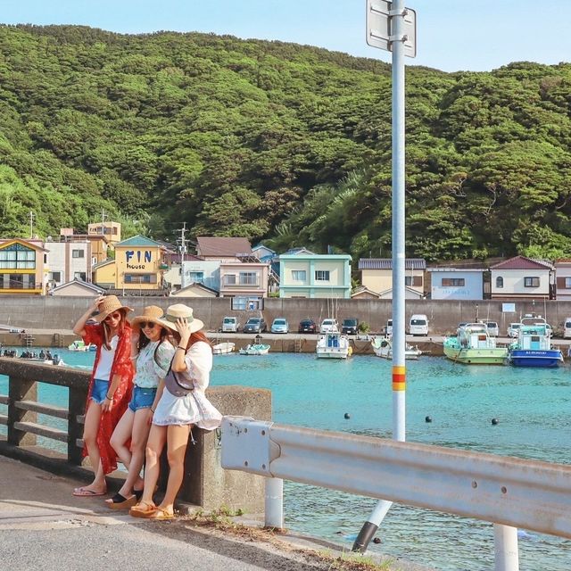 【高知】エメラルドグリーンの高知西南端の島