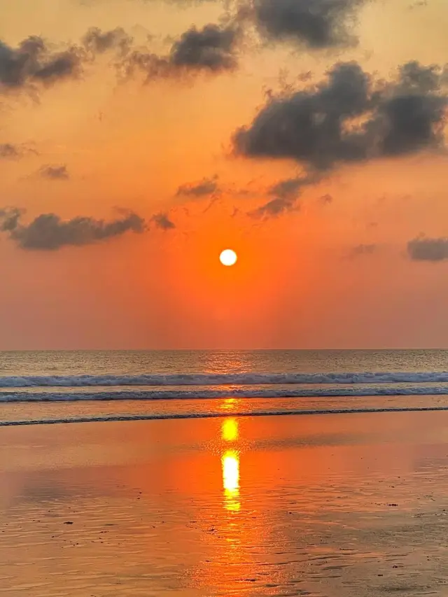 Seminyak 海灘的峇里島日落必看峇里島日落
