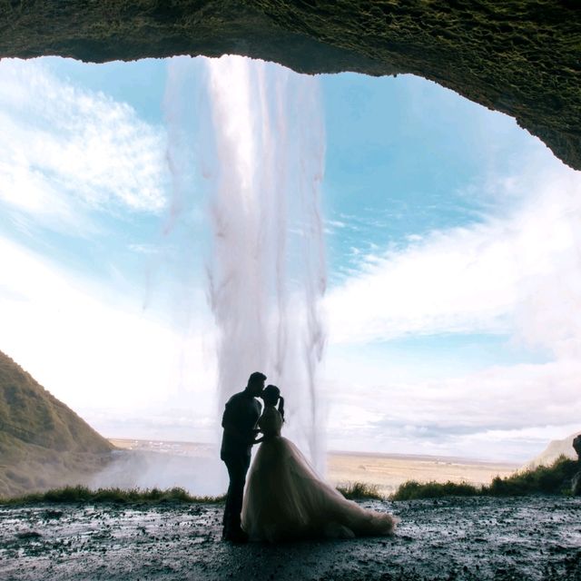 Captured in Time: A Love as Timeless as Seljalandsfoss, Iceland