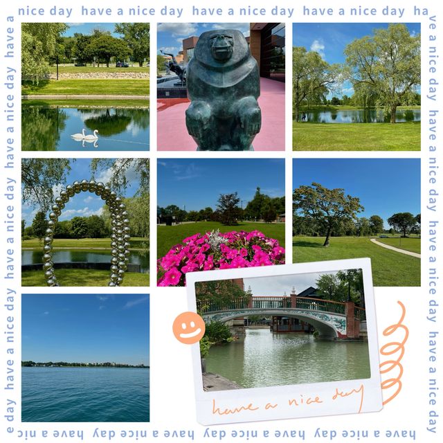 古德來雕塑公園：現代藝術與湖景相映