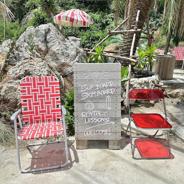 🏝️คาเฟ่และบาร์สุดชิคบนเกาะล้าน นั่งชิวริมทะเล 