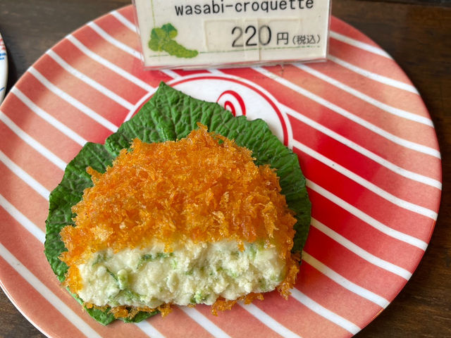 Wasabi Croquette ร้านโคร็อคเก็ตวาซาบิ จ.นากาโนะ