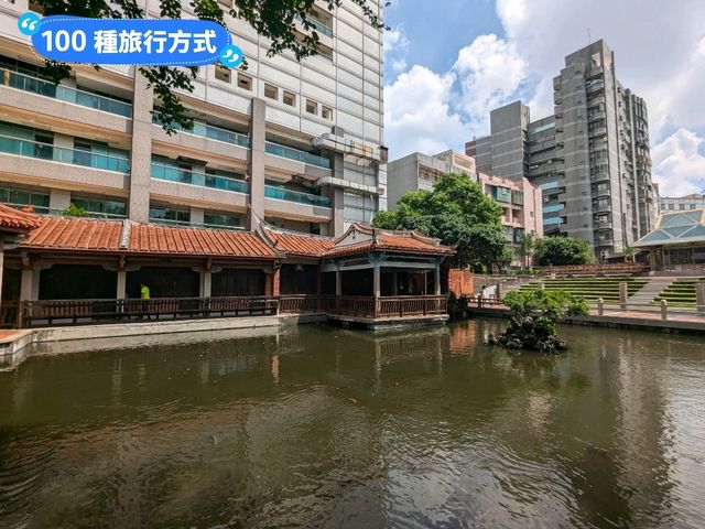 台南-城市綠洲，被高樓環繞的山水庭園古蹟：吳園