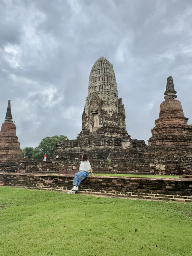 【タイ(アユタヤ)】アユタヤ遺跡でも古い寺院！