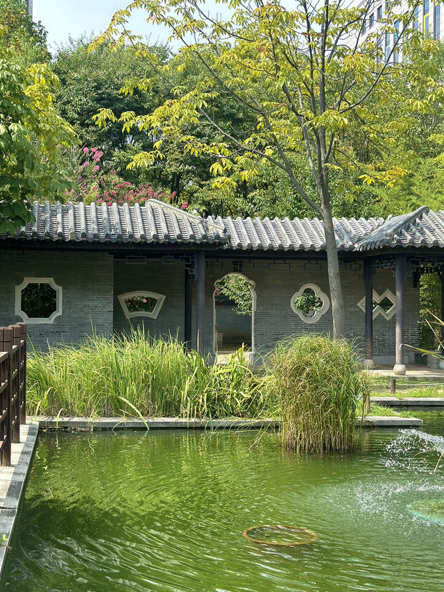 도심 속 중국식 전통공원 월화원 🌿