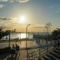"Tamsui ตั้นสุ่ย"จุดชมวิวพระอาทิตย์ตก ไทเป
