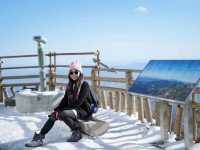 หิมะที่คิวชู ฟุกุโอกะให้มาที่นี่เลยBeppu Ropeway