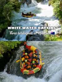 🇳🇿 White-Water Rafting @ Three Waterfalls in Rotorua 