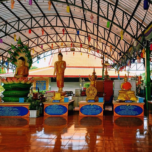 泰國曼谷素坤逸地區百年歷史寺廟景點馬哈布寺Wat Mahabut，適合拍照📸打卡冥想好去處
