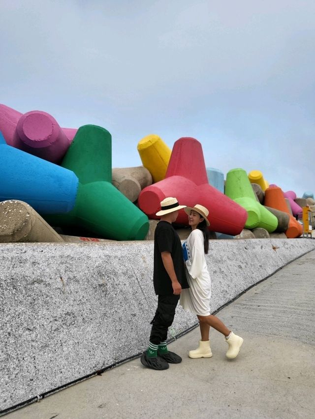 알록달록 테트라포트가 예쁜 동해 어달항