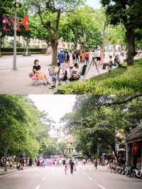 Hoan Kiem Lake ทะเลสาบสุดชิลใจกลางฮานอย