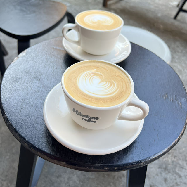 【韓国/ソウル】新沙洞カフェ☕️MILESTONE COFFEE