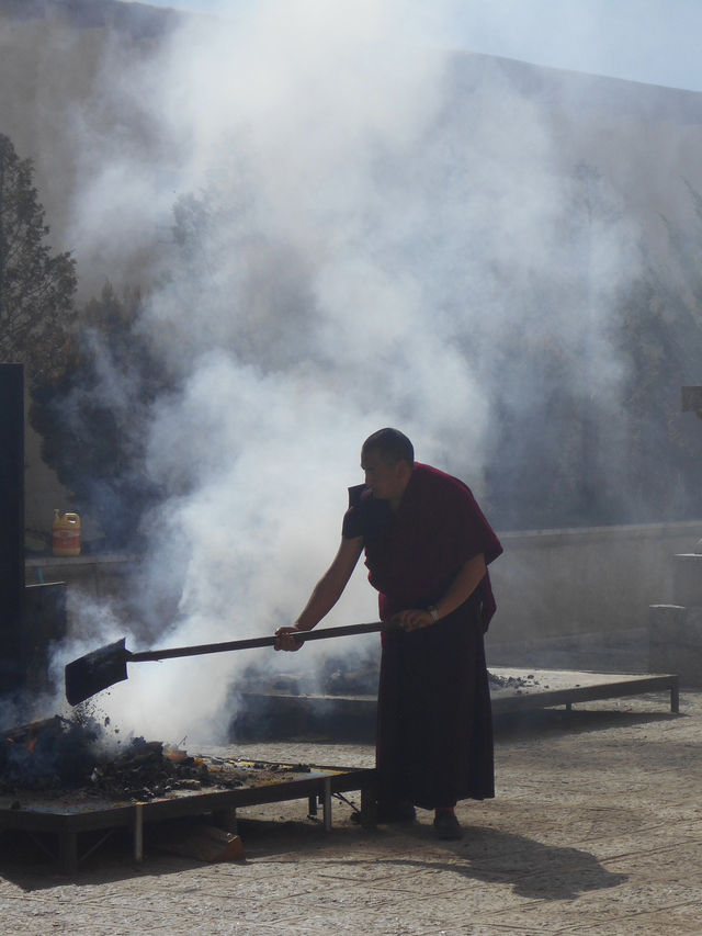 Get lost in the maze of this Tibetan Buddhist monastery