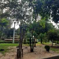 泰國曼谷湄南河畔綠洲公園景點:Chaloem Phra Kiat Forest Park，適合拍照打卡親子遊