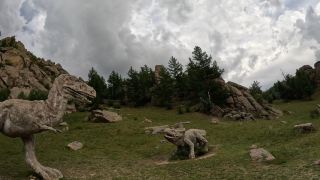 I found a rocky Jurassic Park 