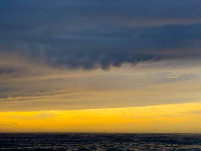 In search of perfect sunset beach...