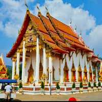 WAT CHALONG IN PHUKET ISLAND.