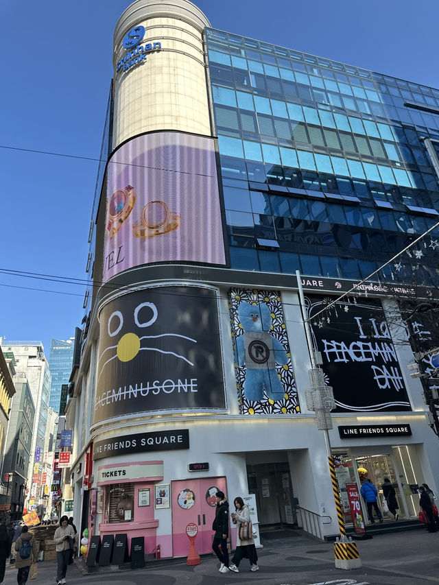 Line Friends Store 明洞站店  G D聯名主題