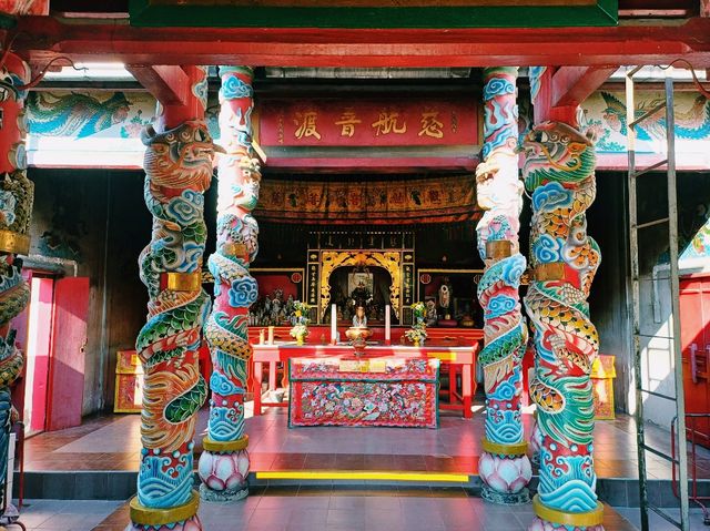 泰國董里著名的華人文化古跡寺廟景點:九皇大帝（斗母天尊），適合祈福拍照📸打卡