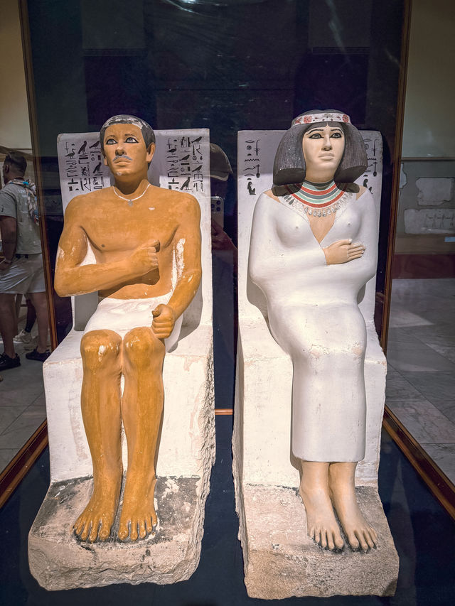 埃及自由行🇪🇬倉庫感十足的埃及博物館