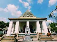 泰國曼谷市中心皇家古跡寺廟景點:Ratcha Orasaram Ratchaworawihan (Chom Thong)，適合拍照📸打卡