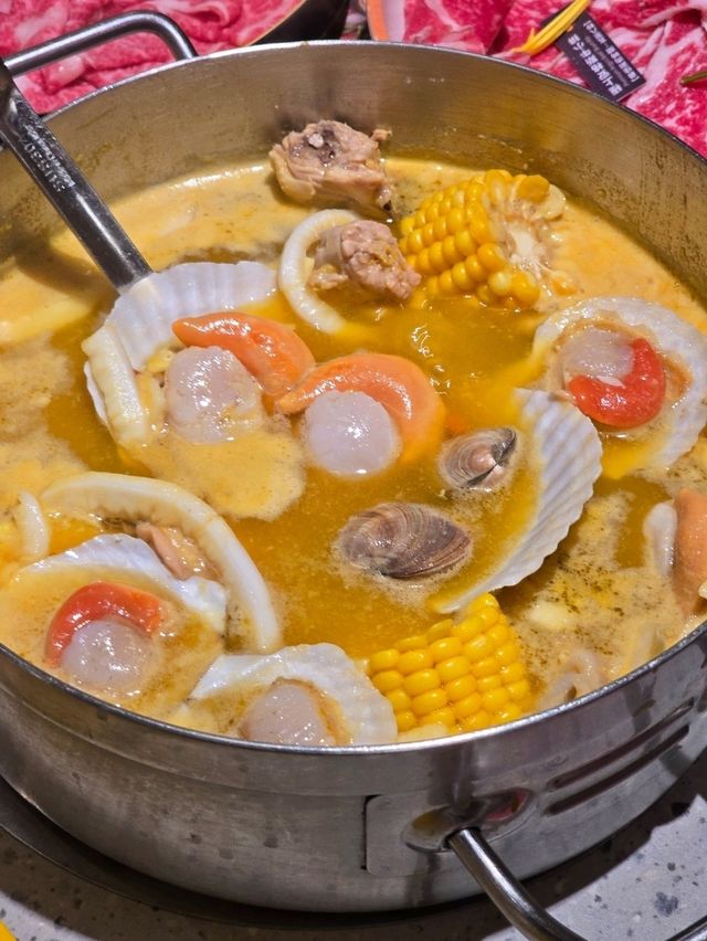 葵芳超值和牛海鮮任食火鍋