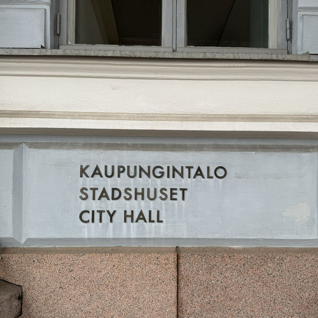 【フィンランド】ヘルシンキ市庁舎