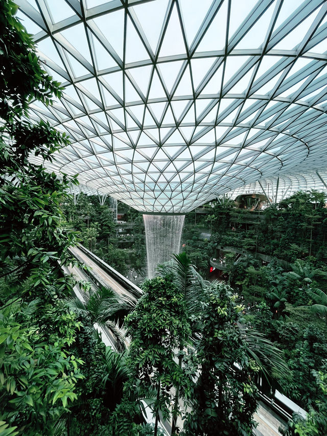 “Jewel Changi: Nature Meets Architecture in a Green Paradise”