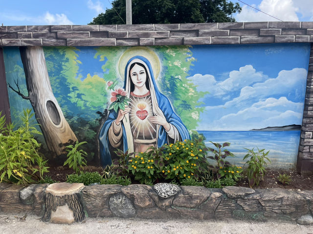 Stunning Bible-Inspired Murals in Tambolaka 