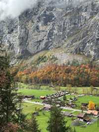 Have you seen a waterfall within a cave? You can see one in Lauterbrunnen