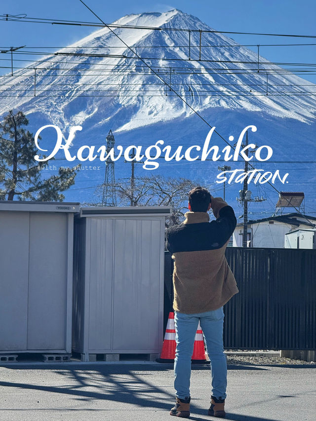 แพลนจุดถ่ายรูป kawaguchiko station 