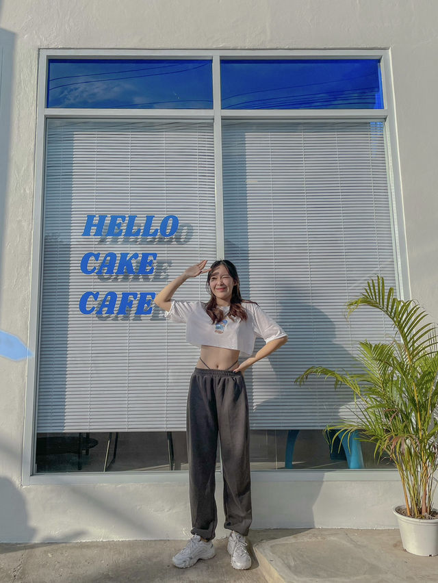 Hello cake cafe💙🩵