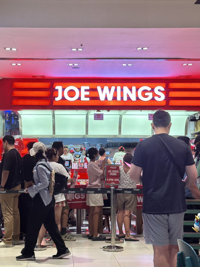 Joe Wings ร้านไก่ทอดเปิดใหม่ ที่สยามพารากอน