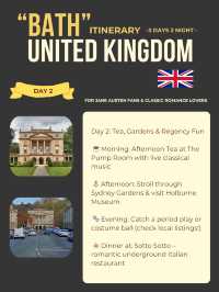 Bath 3-days itinerary 