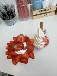 【福岡グルメ】季節のフルーツを使ったスイーツが食べられる行列ができるカフェ🍓
