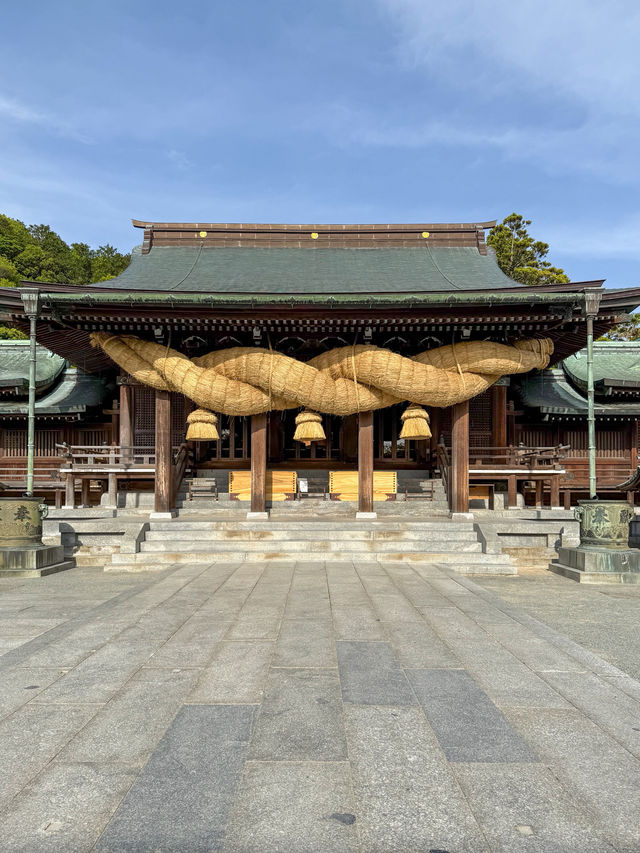 【福津】嵐のCMでも有名！絶景の神社
