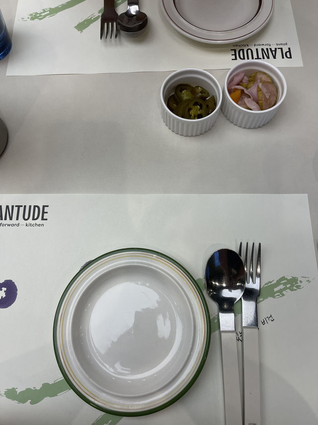 코엑스 비건식당 플랜튜드 