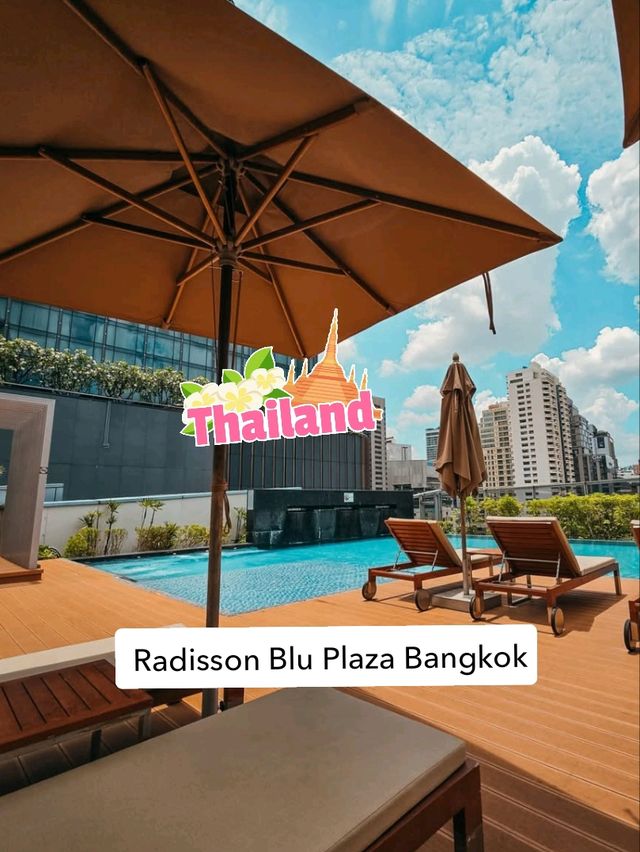 ✨ Experience Elevated Elegance at Radisson Blu Plaza Bangkok ✨