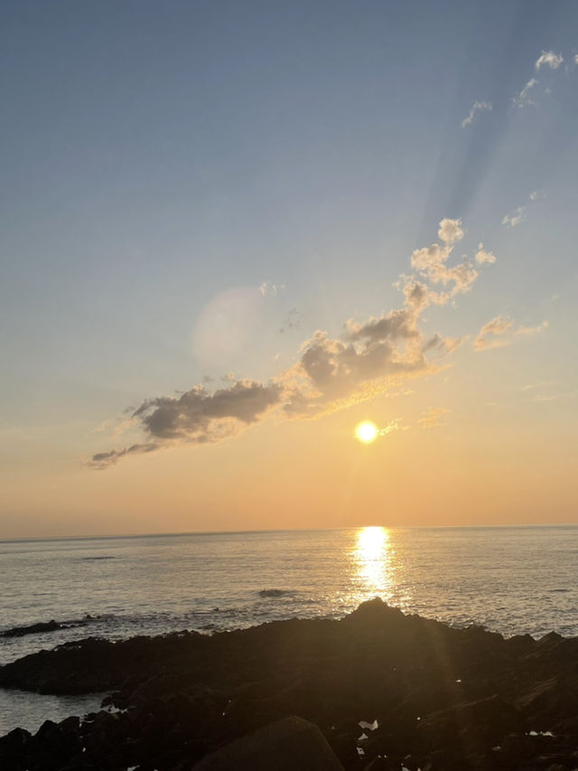 知床日落：流動的色彩，心靈的沉醉