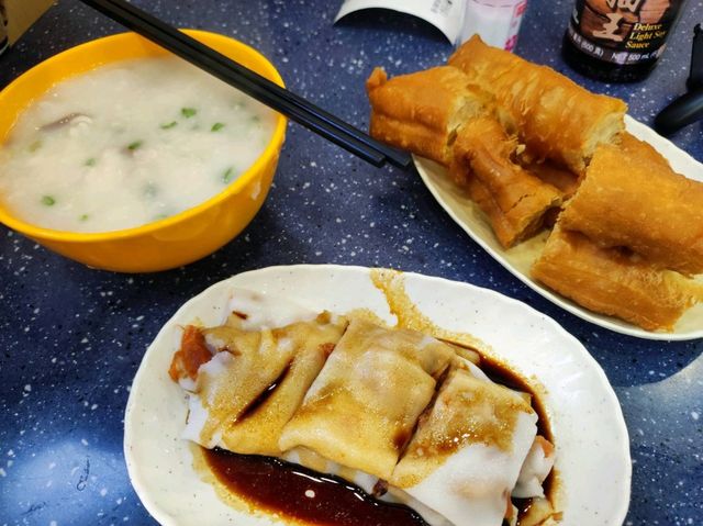 โจ๊กฮ่องกง อาหารเช้าร้านดัง ย่านWan Chai
